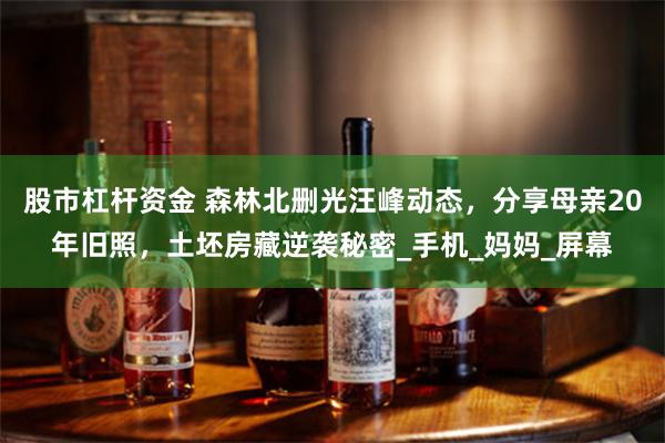股市杠杆资金 森林北删光汪峰动态，分享母亲20年旧照，土坯房藏逆袭秘密_手机_妈妈_屏幕